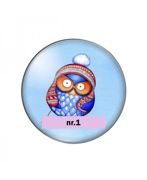 Magnetukas / Needleminder Mieli pelėdžiukai