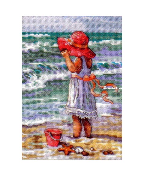 Girl at the Beach D65078
