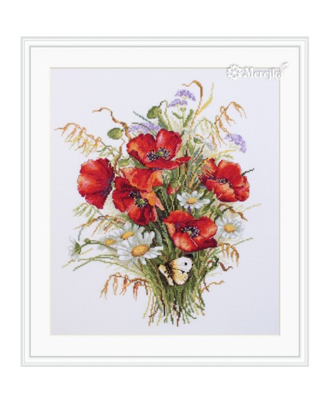 Poppies And Oats SK128