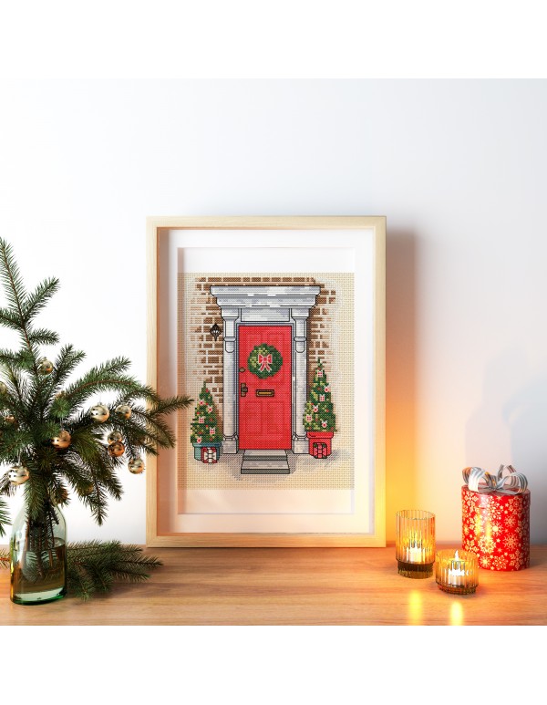 Cross stitching kit "Christmas is coming" MP113