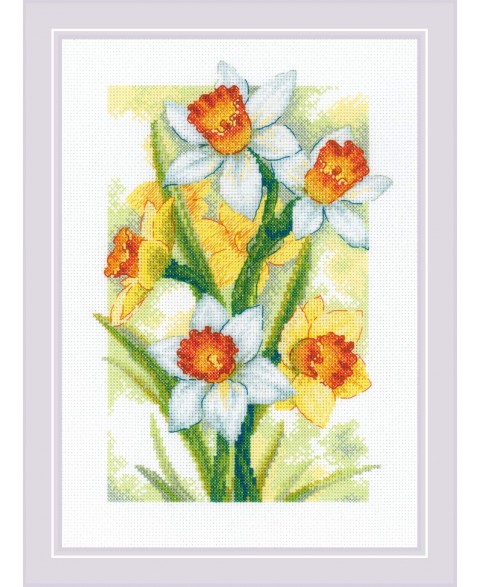 Siuvinėjimo rinkinys "Spring Glow. Daffodils" 2189