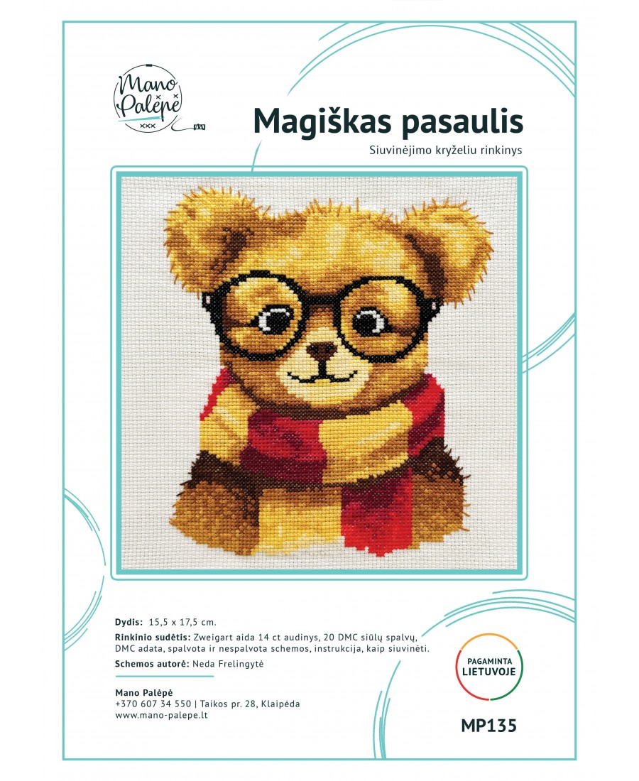 Siuvinėjimo rinkinys "Magiškas pasaulis" MP135