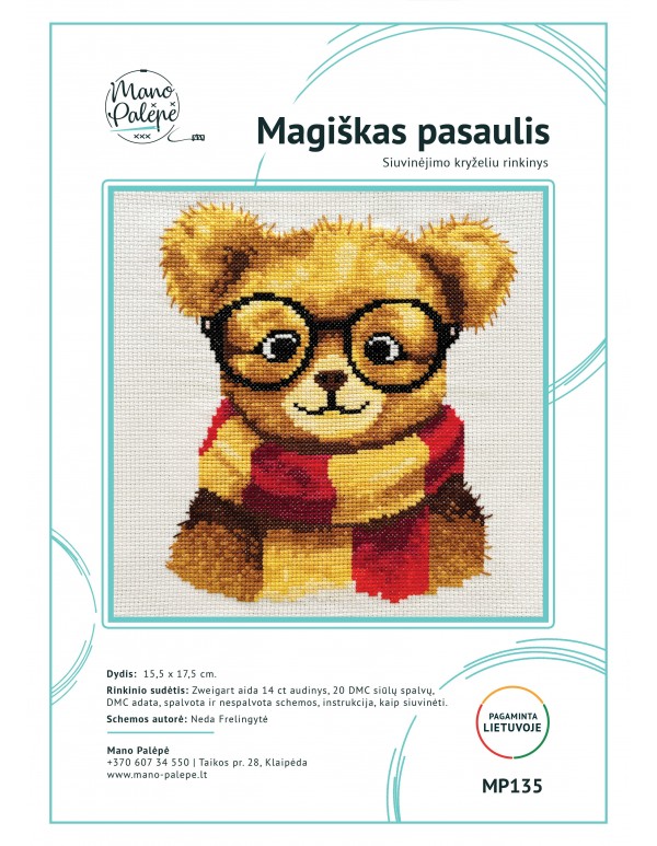 Siuvinėjimo rinkinys "Magiškas pasaulis" MP135