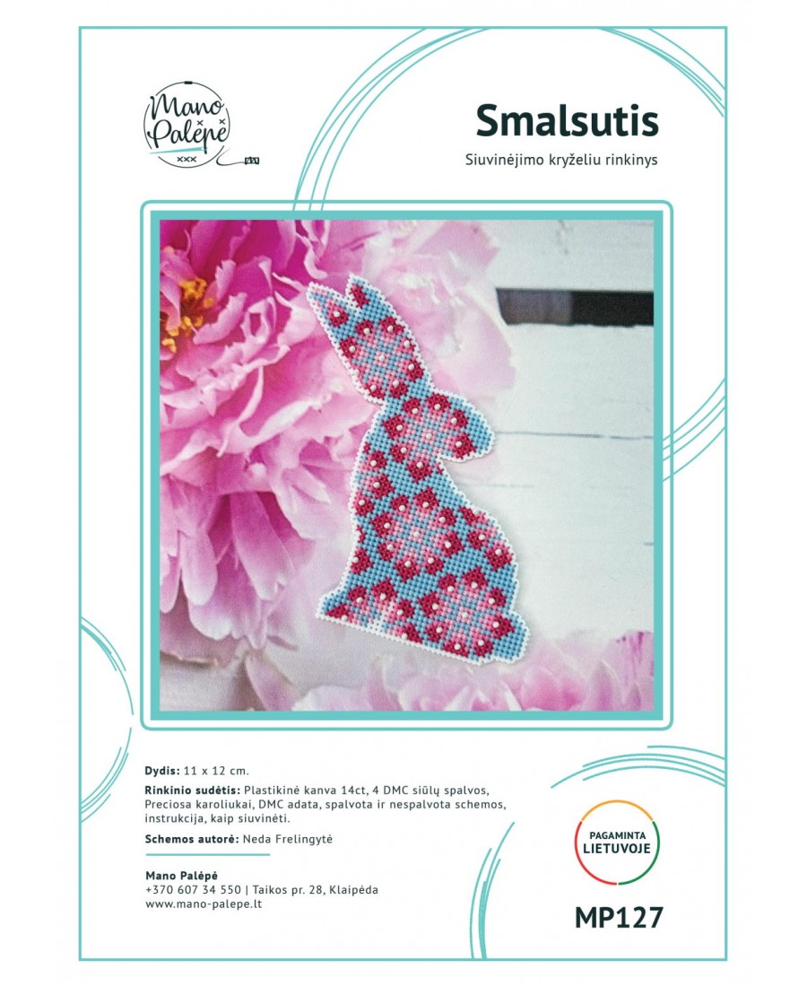 Siuvinėjimo rinkinys "Smalsutis" MP127