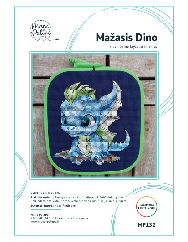 Siuvinėjimo rinkinys "Mažasis Dino" MP132