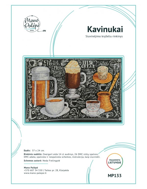 Siuvinėjimo rinkinys "Kavinukai" MP133