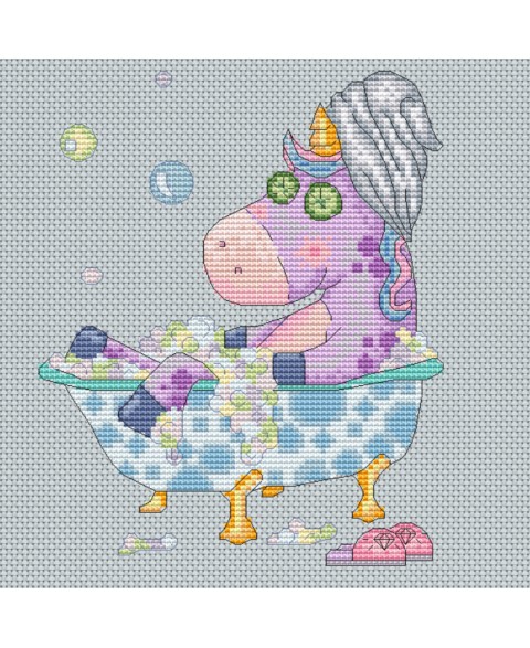 Cross stitching kit 