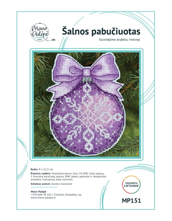 Siuvinėjimo rinkinys "Šalnos pabučiuotas" MP151