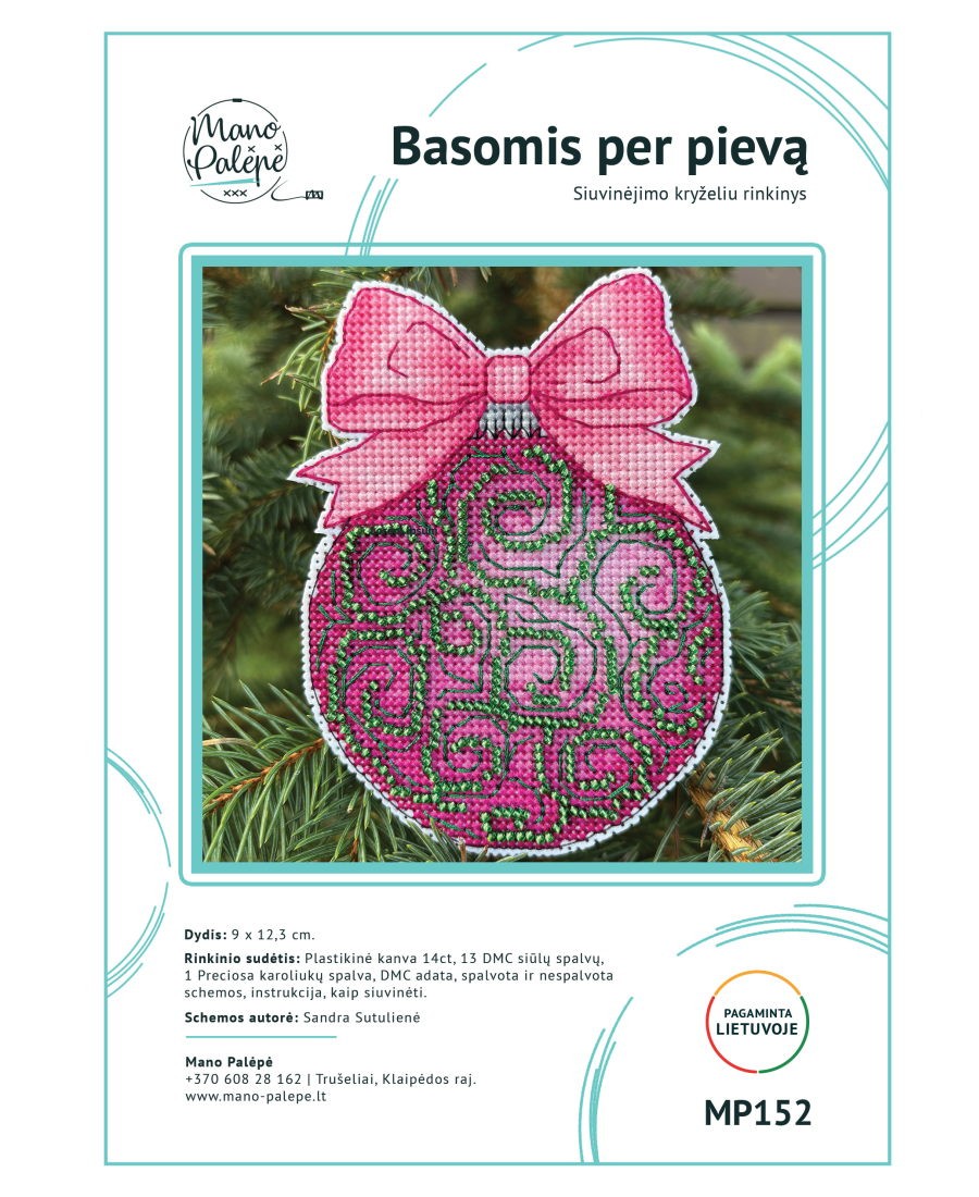 Siuvinėjimo rinkinys "Basomis per pievą" MP152