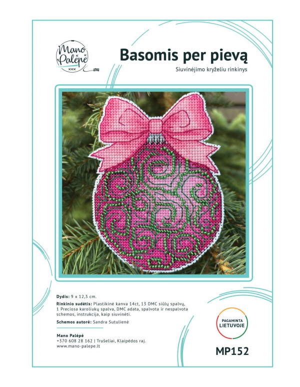 Siuvinėjimo rinkinys "Basomis per pievą" MP152