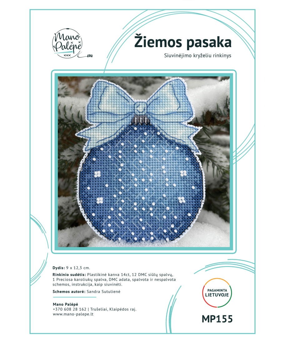 Cross stitching kit "Winter's Fairytale" MP155