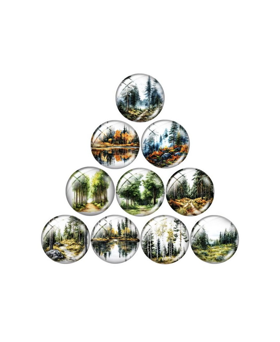 Magnetic Needleminder "Forests"