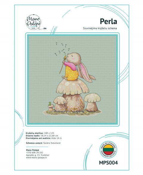 Siuvinėjimo schema "Perla" MPS004