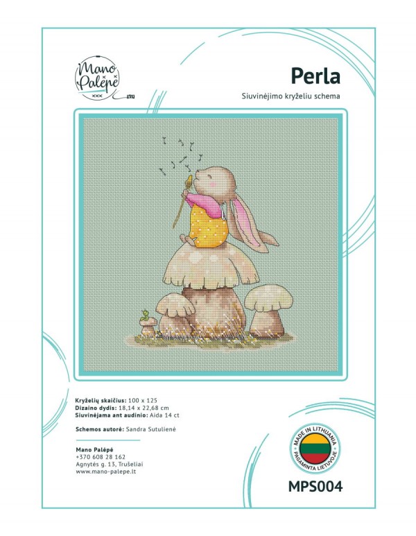 Siuvinėjimo schema "Perla" MPS004