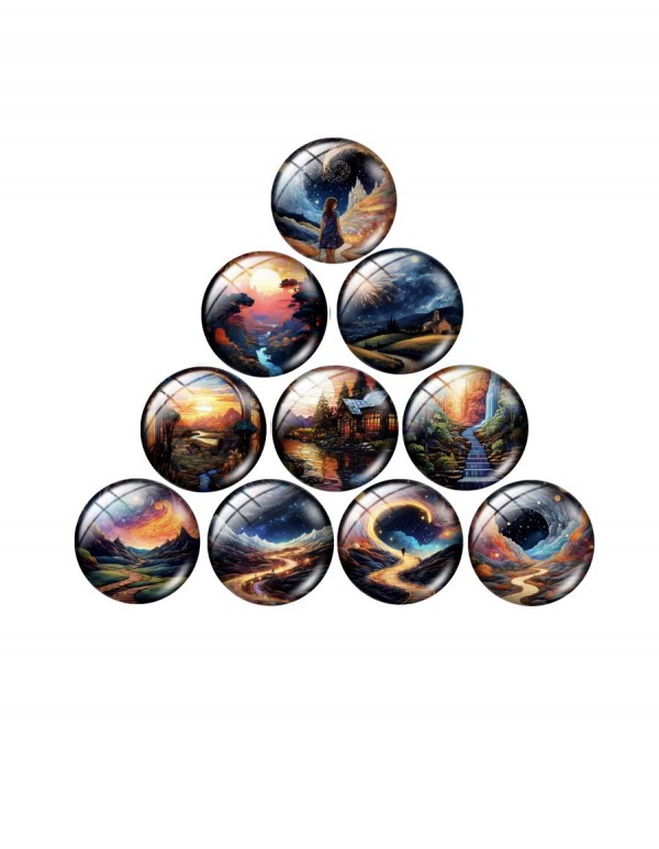 Magnetic Needleminder "Magical world"