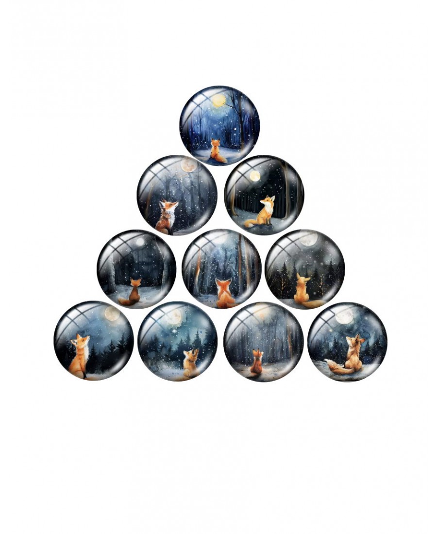 Magnetukas adatai "Lapės paslaptis"