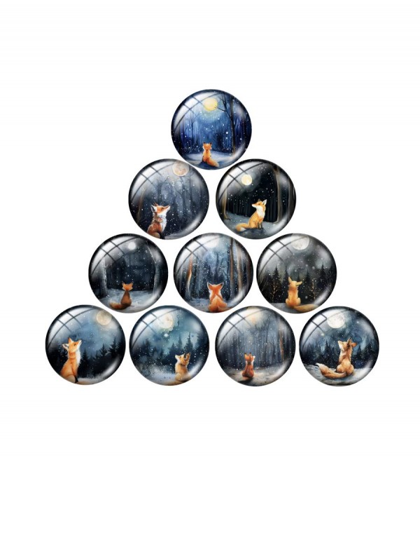 Magnetukas adatai "Lapės paslaptis"