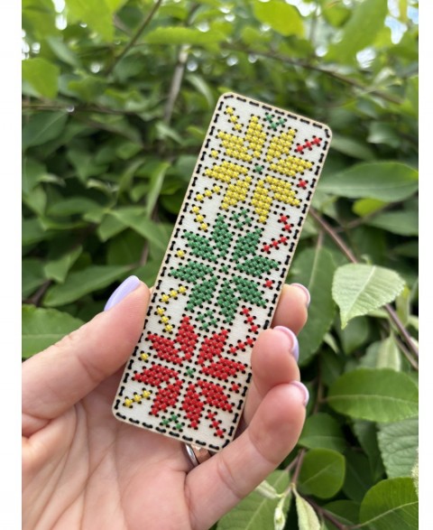 Mini skirtukas. Lietuva – siuvinėjimo kryželiu rinkinys MP158