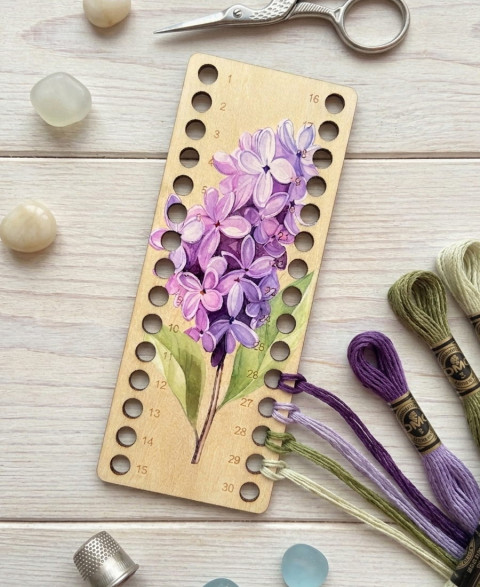 Thread Organizer “Lilac Branch”