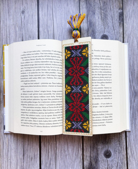 Woven Lithuania. Žemaitija - cross stitch kit