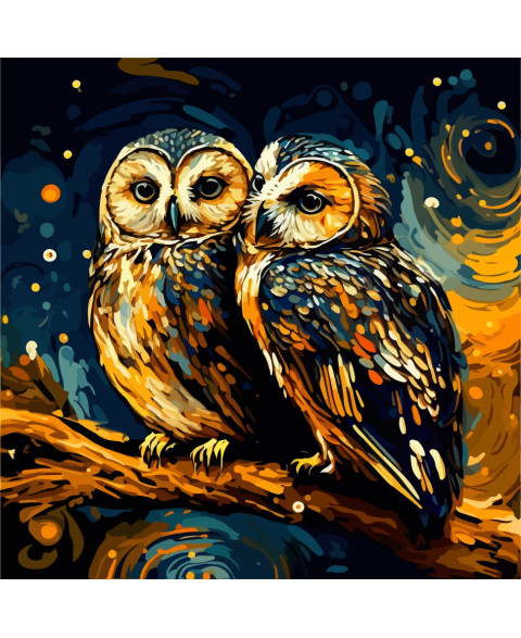 Thread Organizer "Owls"