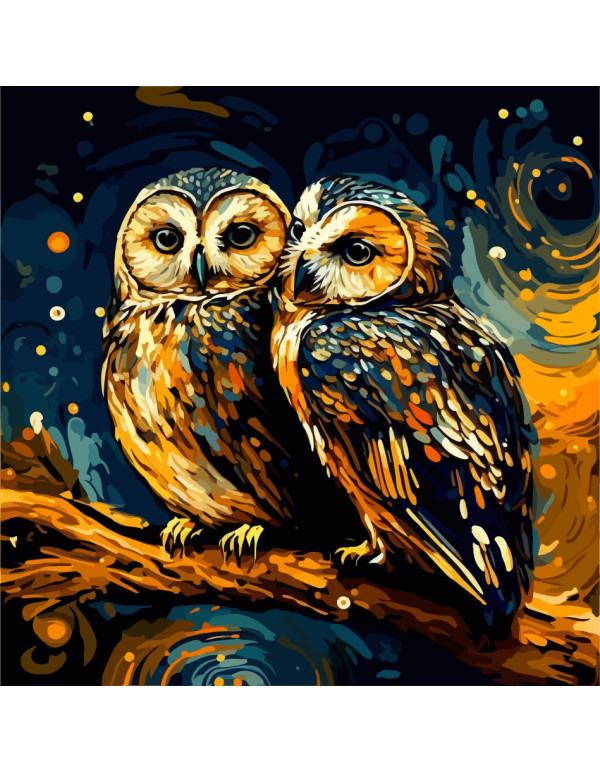 Thread Organizer "Owls"