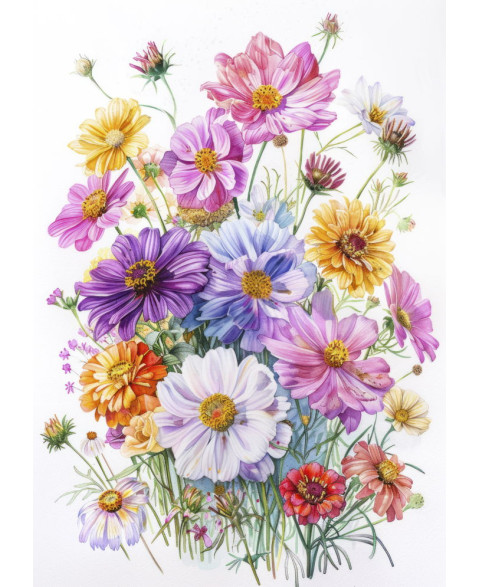 Thread Organizer "Wildflowers"
