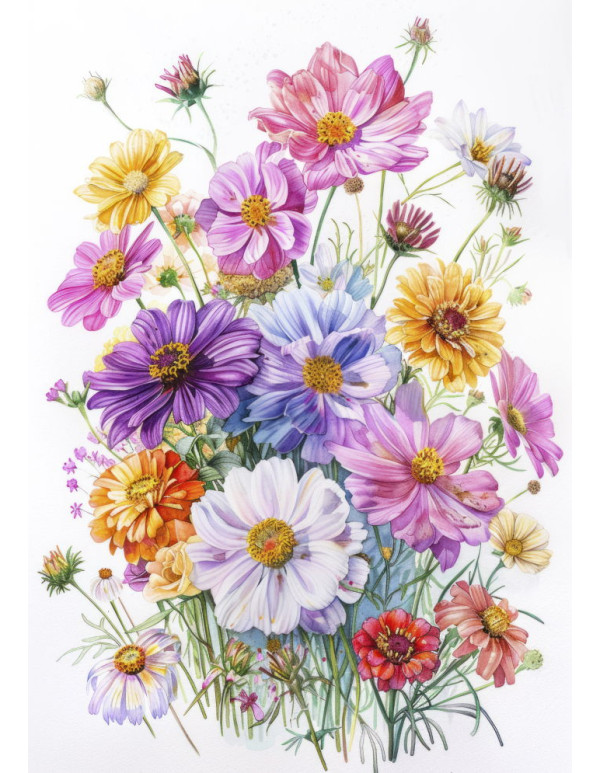Thread Organizer "Wildflowers"