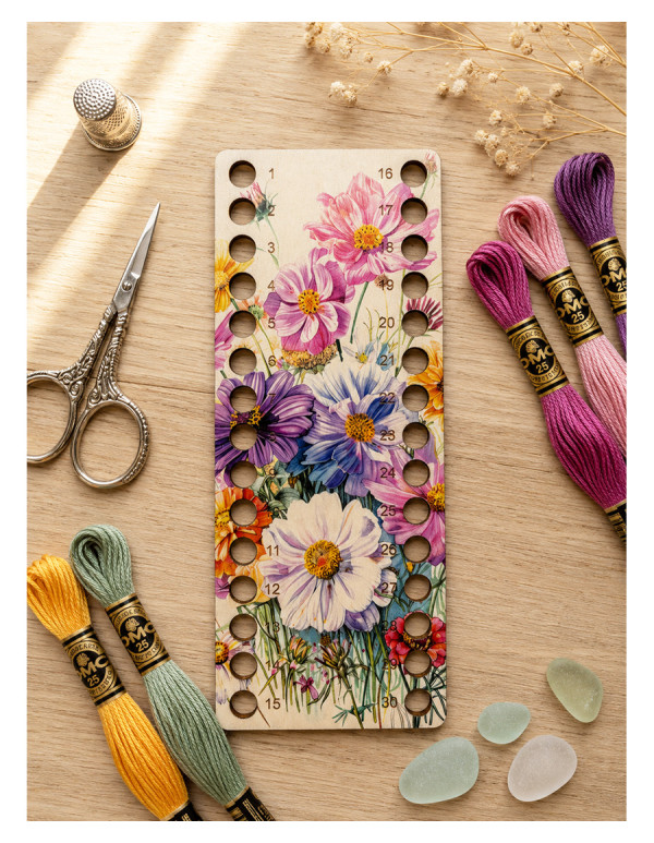 Thread Organizer "Wildflowers"