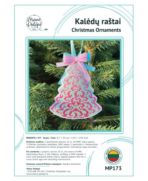 Siuvinėjimo rinkinys "Kalėdiniai raštai" MP173