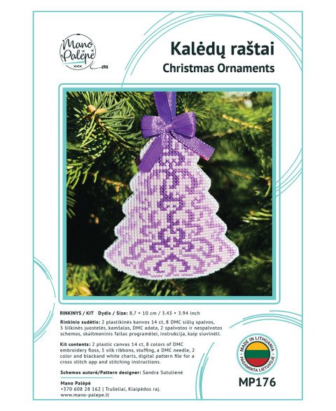 Siuvinėjimo rinkinys "Kalėdiniai raštai" MP176