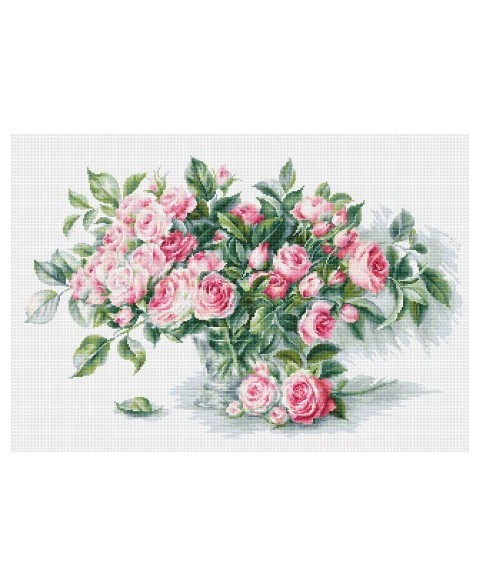 Bouquet Of Pink Roses SB2286