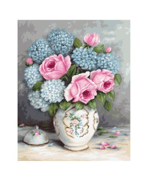 Roses and Hydrangeas SBA2322